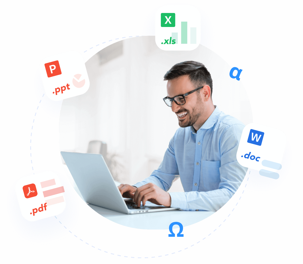 與各種檔案格式相容